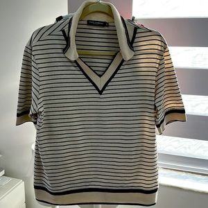 Dolce & Gabbana three quarter polo T-shirt,excellent condition